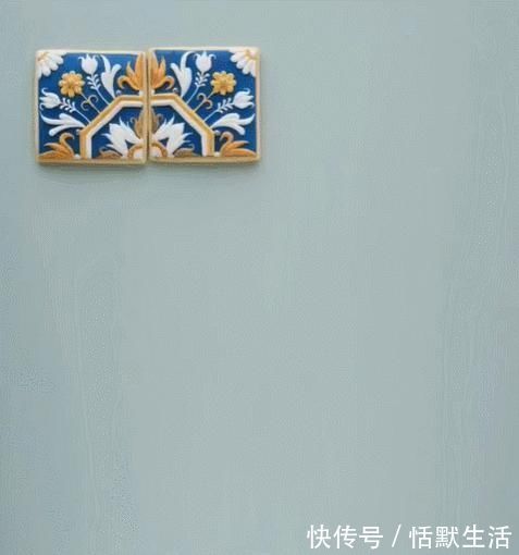 饼干|美到舍不得吃！甜品师手作花砖饼干，救救老夫的少女心！