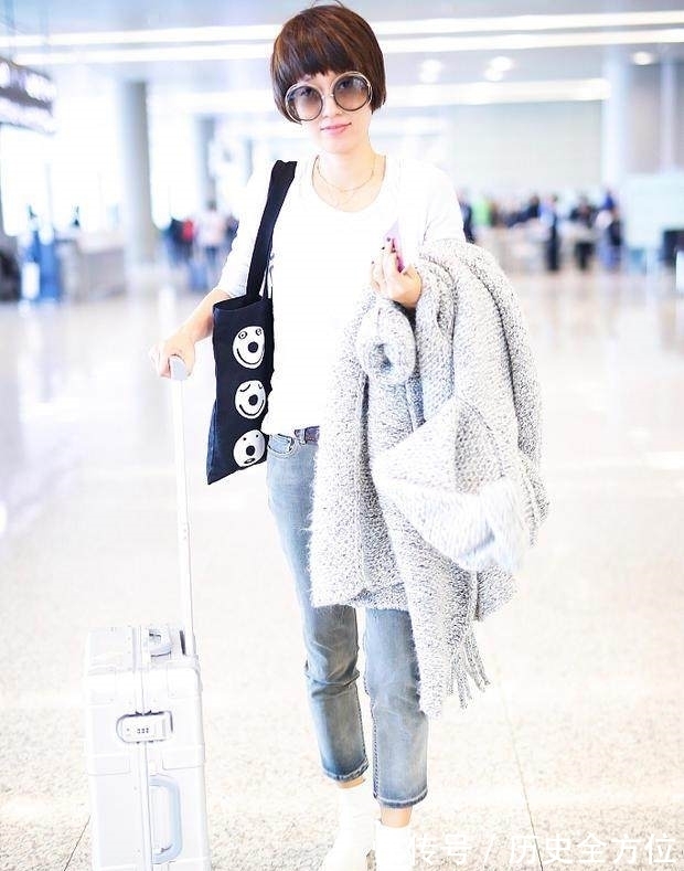 洋气儿|马伊琍穿的再减龄也白搭,这发型完全就是大妈款,留长发才更美!