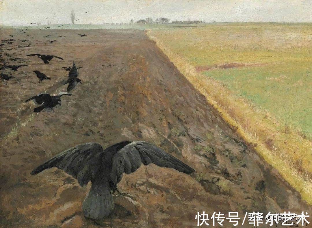 罗斯基勒·峡湾的夏日&丹麦不止有艺术大师哈默修依，画家LA Ring开创了象征主义的绘画