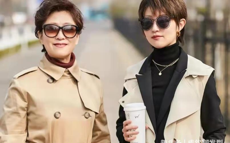 小卷|60岁女人别总烫小卷发,试试优雅又大气的摩根柔卷烫,减龄又时髦