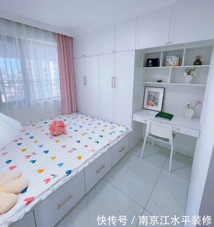 墙面|南京80平两室装修案例,业主的自我设计,简单实用是首位