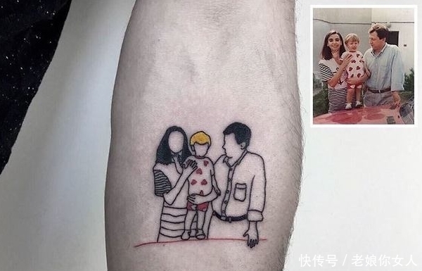 纹身师将客人珍贵记忆刻在身上,走心纹身看完泪流满面!