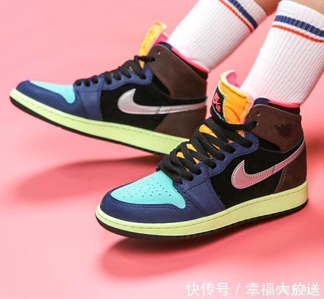 固特异 售价不到3千的AJ1生物黑客,彩色拼接谁穿谁炸街,但值得买吗