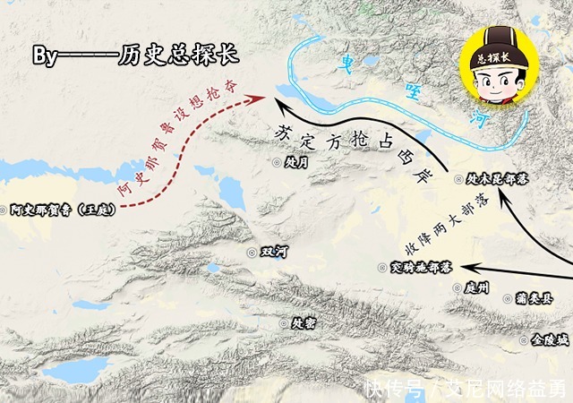 远征|地图上的战争：苏定方远征西突厥，横扫十万西突厥大军