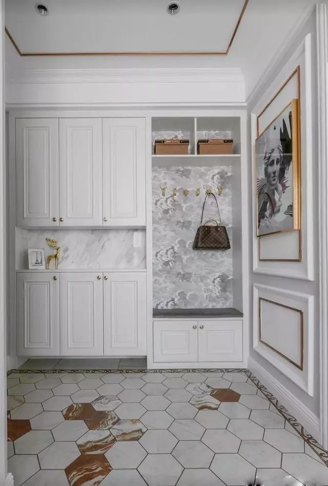 鞋子|别人家的入户玄关设计太漂亮了，一进屋就被迷住，以后照着装！