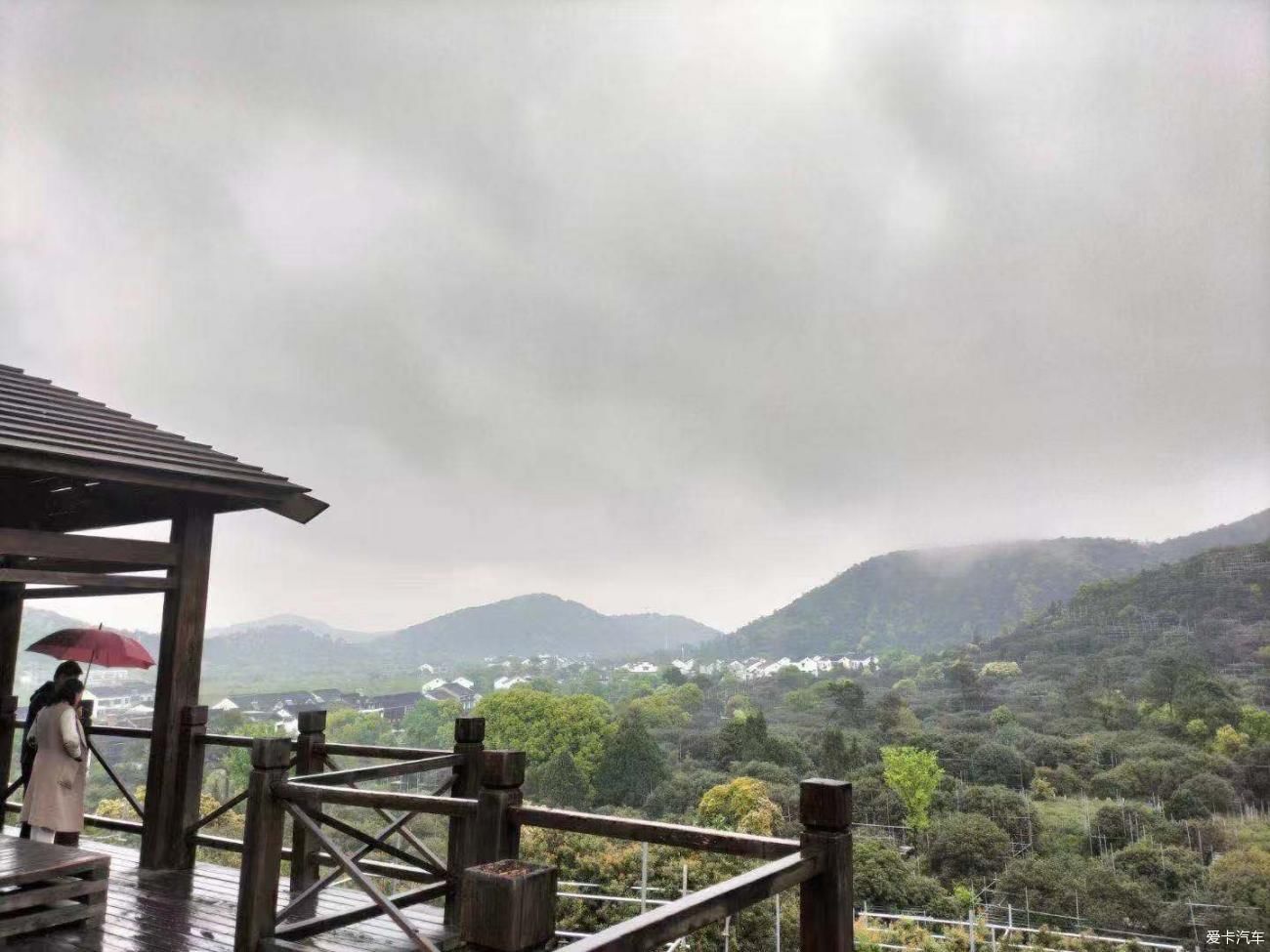 细雨邂逅虞山