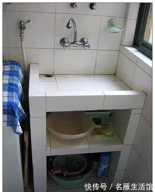 切排骨|砖砌厨柜和砖砌洗衣池,现在很流行,不砌一个太可惜了!