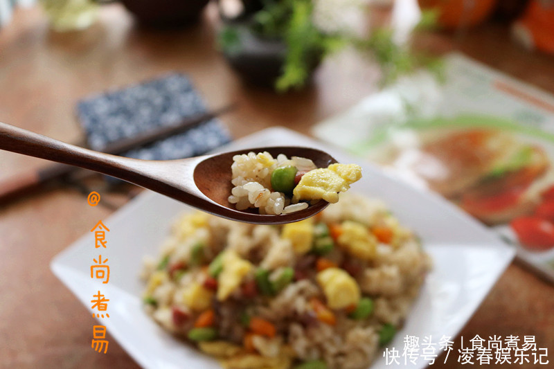  胡萝卜|此款炒米饭，食材简单很平常，味道香喷喷，吃一次想念一辈子