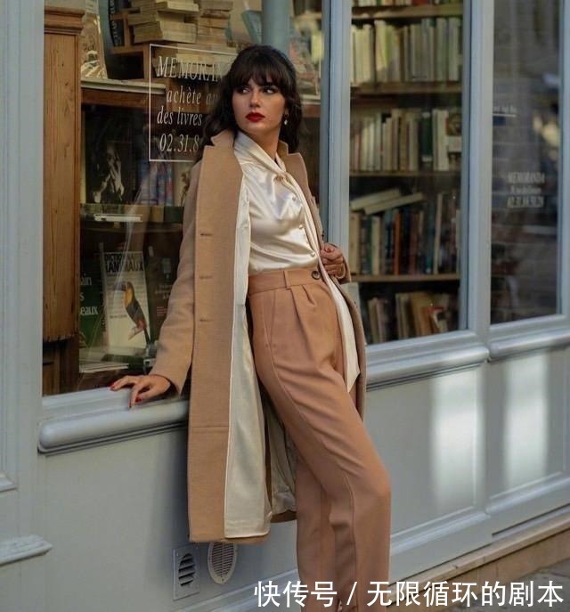卡其色 风衣火了十几年,该换个穿法了!这些“新潮搭配”,时髦又高级!