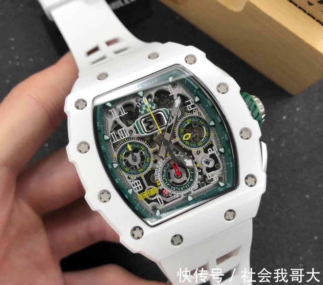 理查德@KV厂最新版里查德米尔RM-011白陶瓷做工细节怎么样!