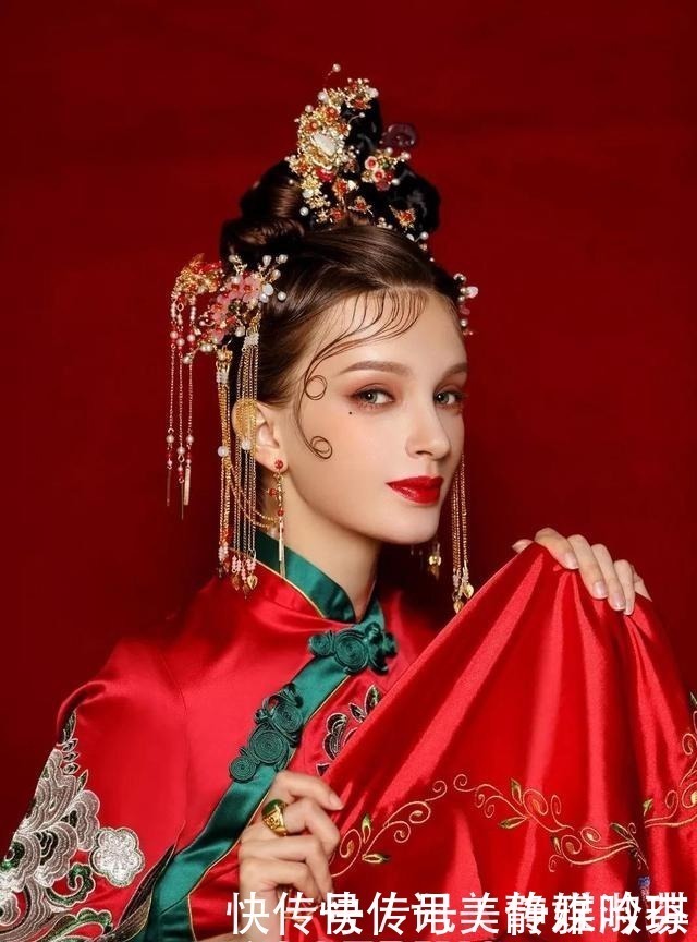 皮筋|惊艳!中式新娘发型这样做,魅力值满分