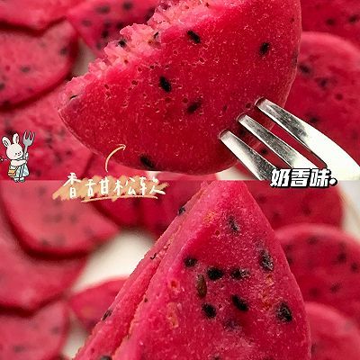火龙果小松饼