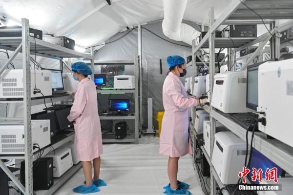 实验室 广州启用“猎鹰号”气膜方舱实验室