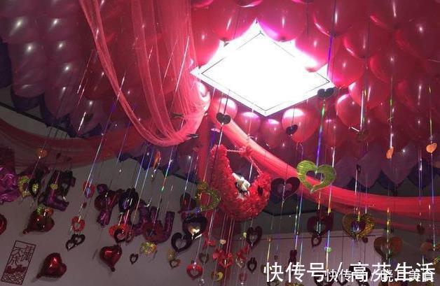 婚房|老妈给婚房做了个“气球吊顶”，照片发到业主群，大家都炸了锅！