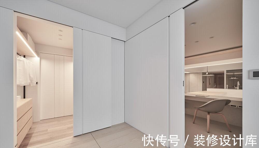 衣帽间|这个三合一布局火了,利用榻榻米布局书房+衣帽间+休闲区,绝了