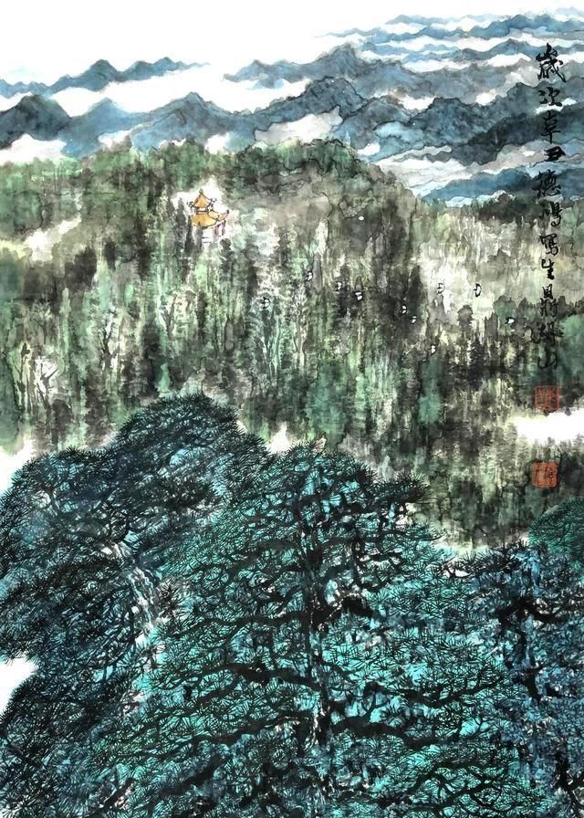 岭南画派|他曾经一幅画卖10万，如今为生活卖200一幅，网友：造化弄人