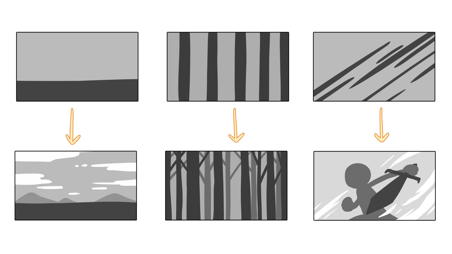 如何学习插画构图?掌握极致构图技巧!超实用绘画教程!
