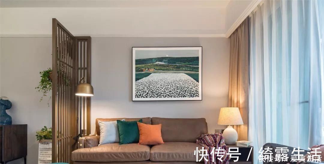 阳台|简单装修的新房,花了20万,客厅太漂亮了花园阳台也不错,晒晒