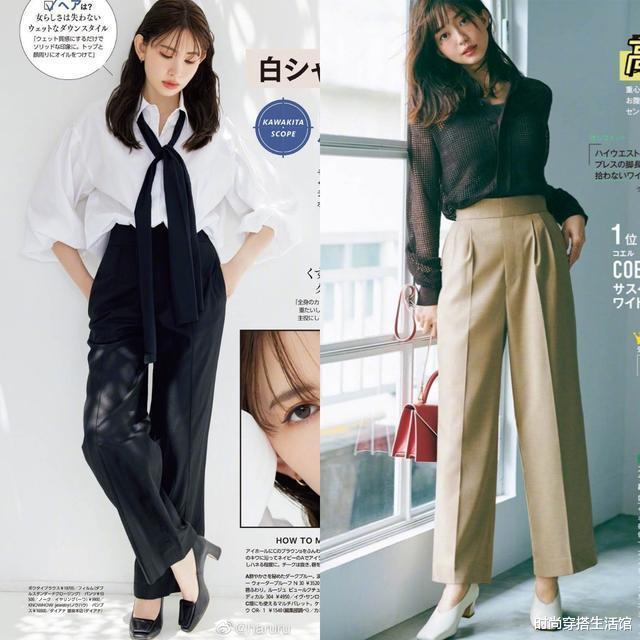 搭配|秋天的“奶奶裤”该怎么穿?手把手教你选款和搭配,你学会了吗