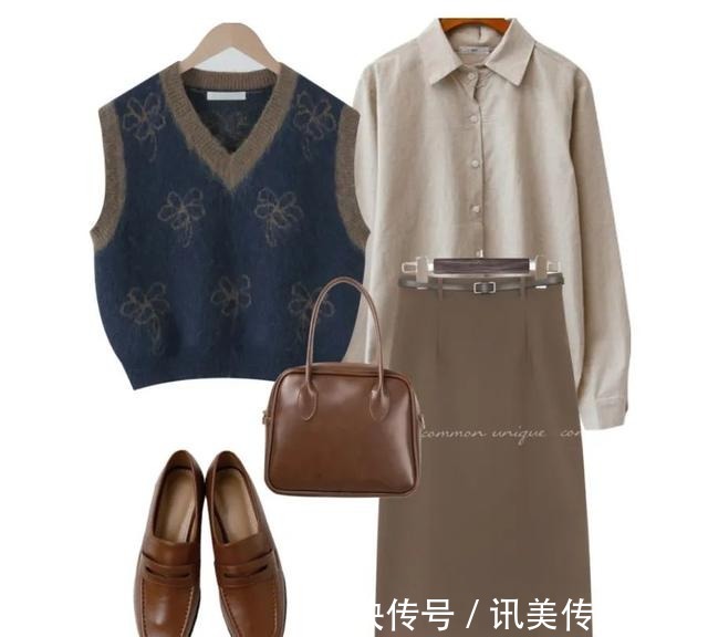 奶奶衫 今秋超美混搭CP,简直气质死了