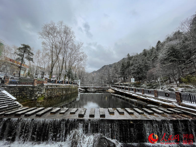 雪山|洛阳白云山：云海缥缈 雪山壮观