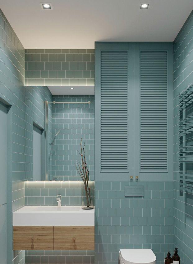 壁挂式|看完这些卫生间,真想回去重装了,太漂亮实用,还干湿分离