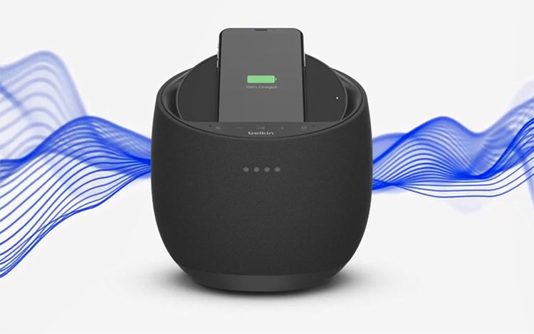 wifi|贝尔金Elite无线充WiFi智能音箱：颜值出众 能充电还能听歌