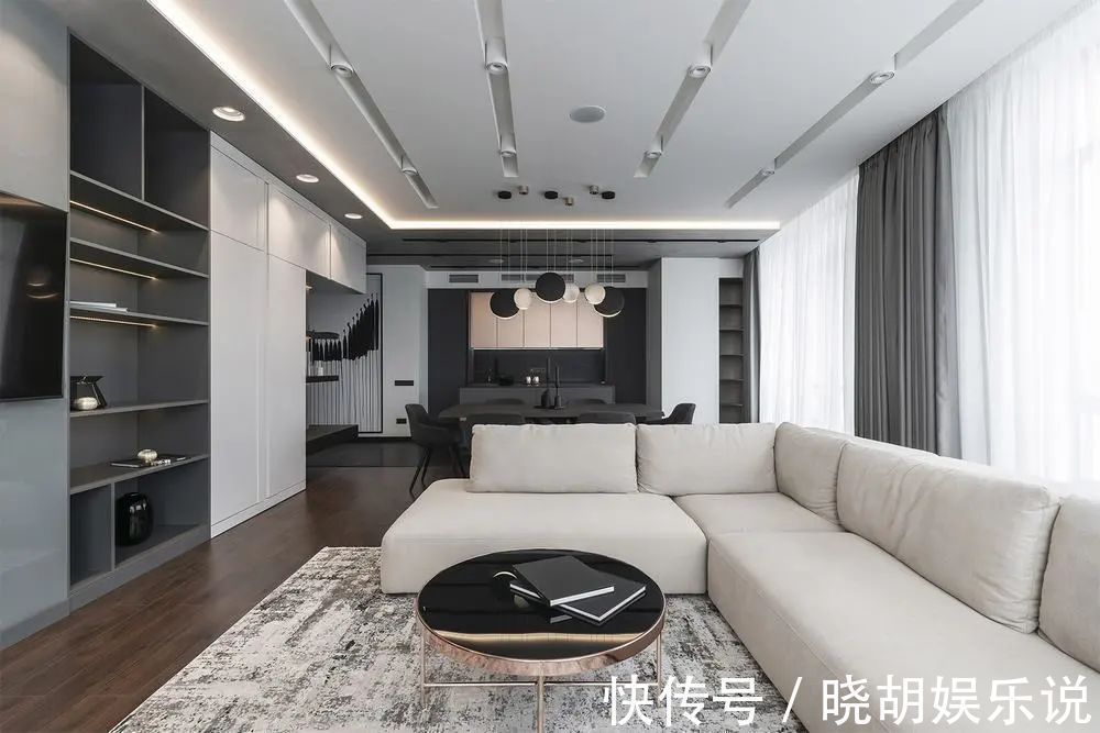 时尚|170㎡现代轻奢,高级时尚的大宅,优雅宽敞的空间,惬意自然