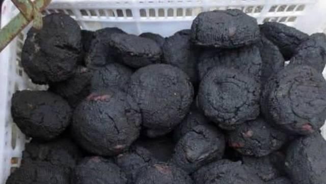 摊主|东北集市“稀奇物”,远看像煤球,近看直摇头,摊主排队都难买