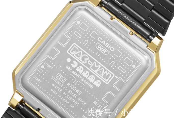 腕表|卡西欧推出《吃豆人》主题电子腕表 40年经典复古风