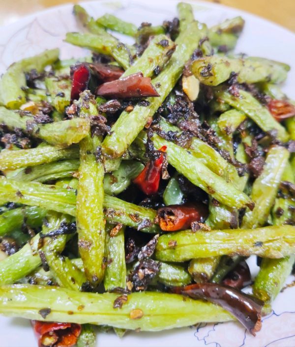 干辣椒|干煸四季豆