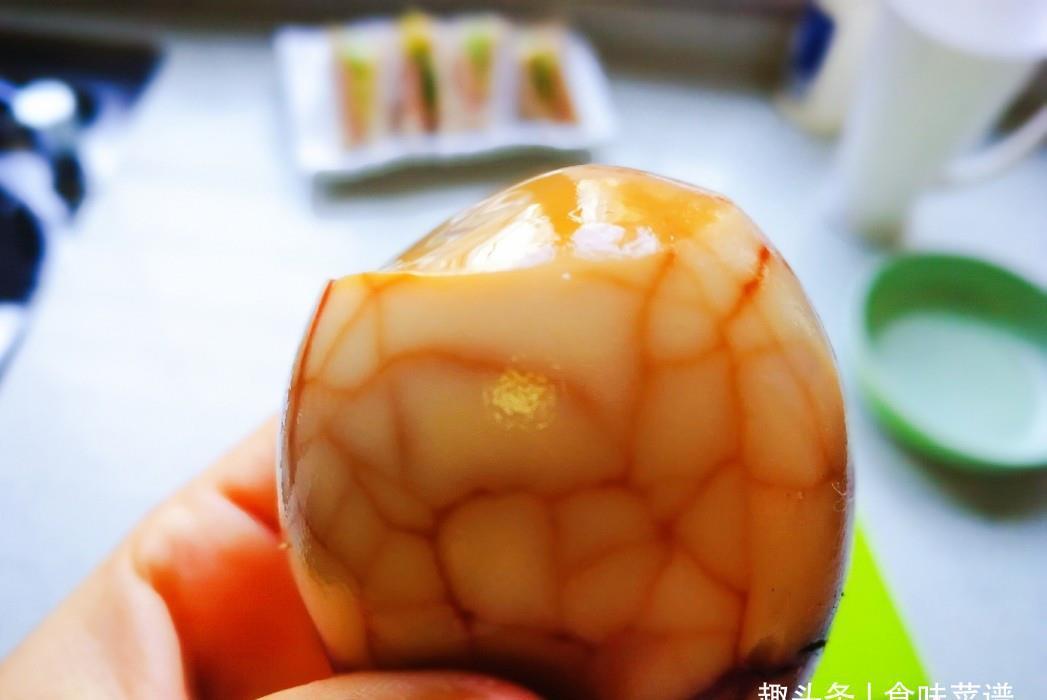 花纹|五香茶叶蛋的商用配方，用料比例精确到克，茶香浓郁，一分钟学会