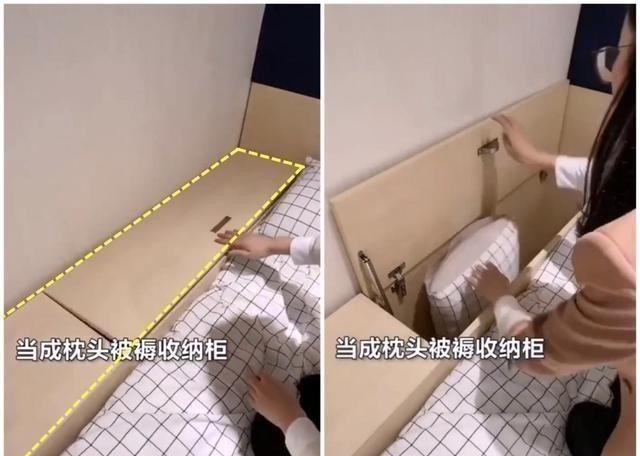 床头柜|小卧室早该舍弃床头柜，靠墙塞15公分宽薄柜，收纳何止多出2倍