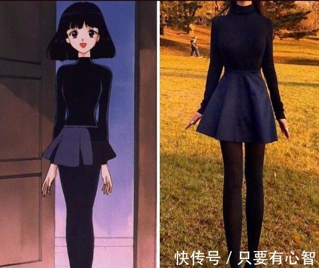 动漫人物|有想过跟着动漫人物穿搭吗？网友：长得好看怎么穿都行