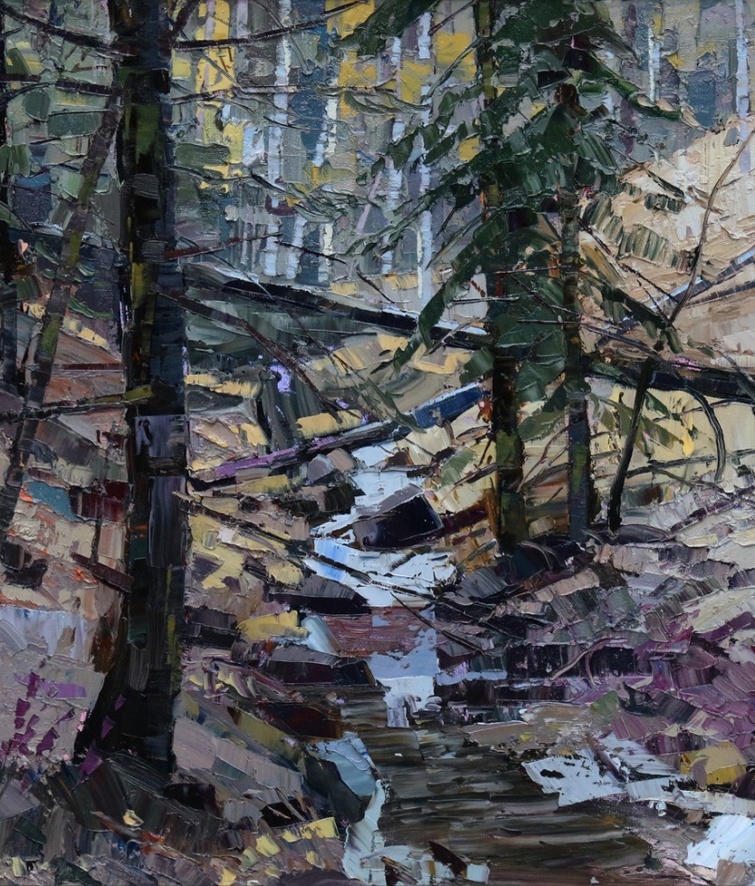 robert|这组小色块油画,色彩生动,美得令人目不暇接