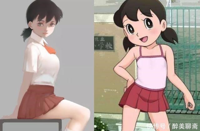 胖虎|当哆啦A梦的主角都长大后,胖虎参军,静香让人有初恋的感觉