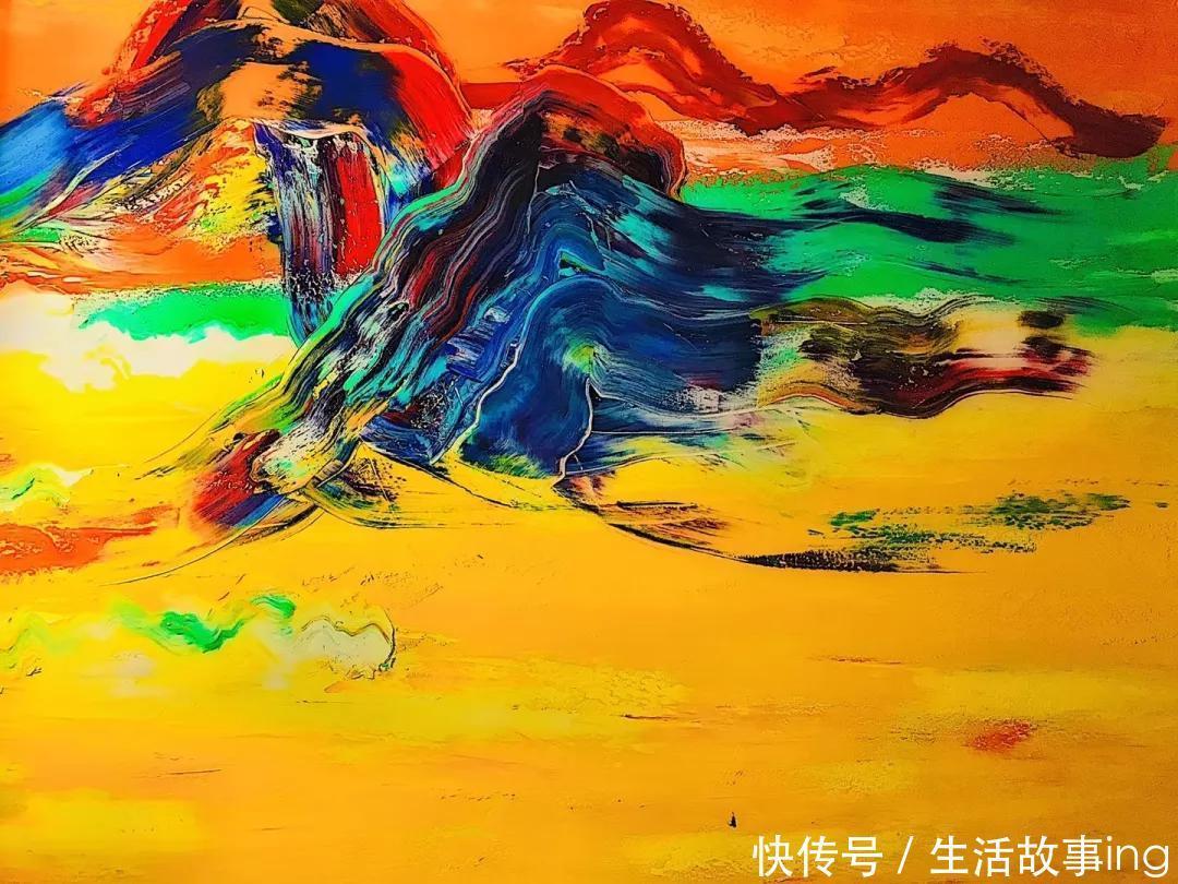 永觉法师的艺术作品|创造精神之光的艺术灵魂——楼宇烈教授的艺术观