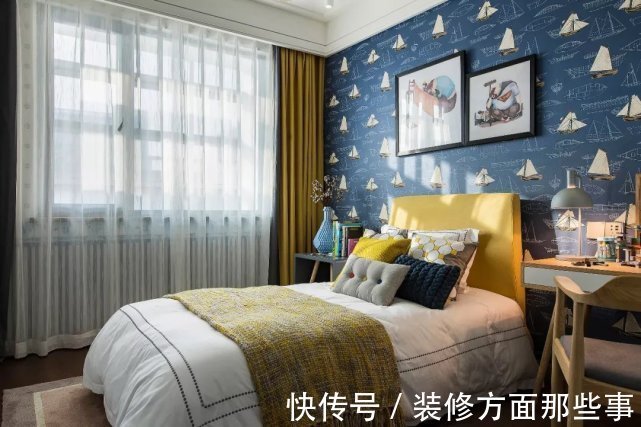 北欧风|117平现代北欧风三居室,简单明快,轻松愉快又舒适