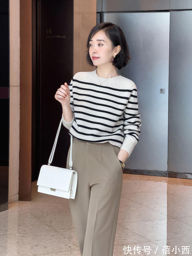 穿搭|日常通勤极简ins风,借鉴这4款实用西裤来搭配,打造纯纯高级感