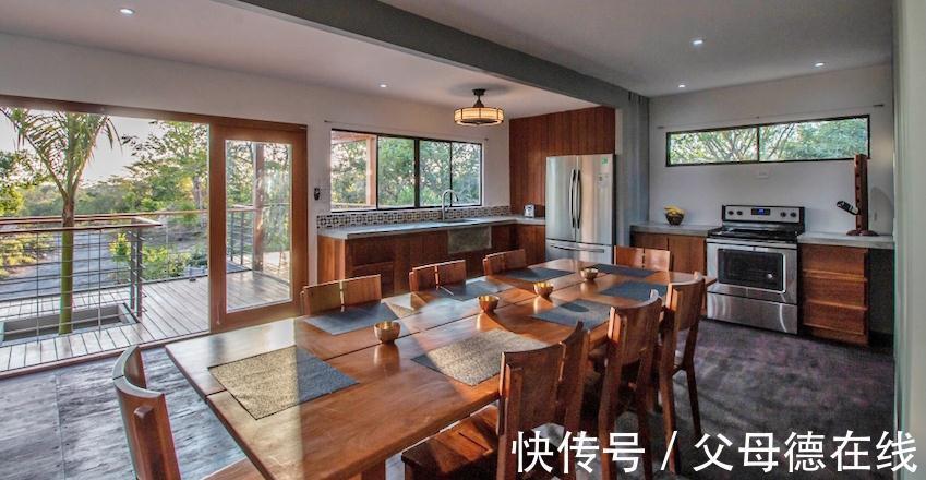 露台区|把5个货柜变135坪露台别墅,在森林中享受闲散隐居生活!