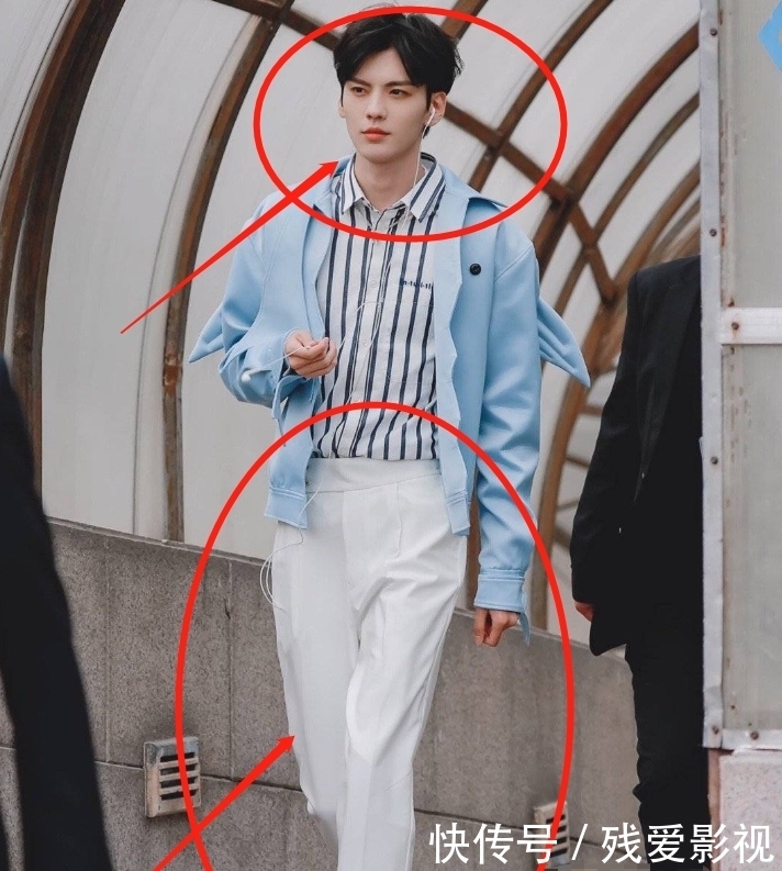 跑男9路透曝光,本以为蔡徐坤造型够吸睛,却被毕雯珺腿长看愣