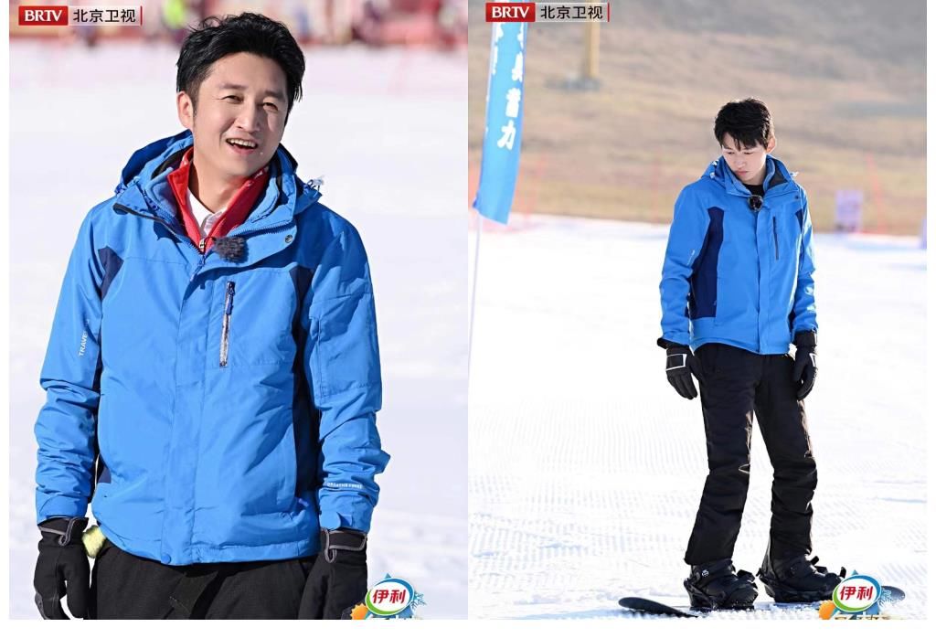 《冬梦之约》第2季李汶翰雪场接连摔跤,滑雪新手刘雨昕化身团宠