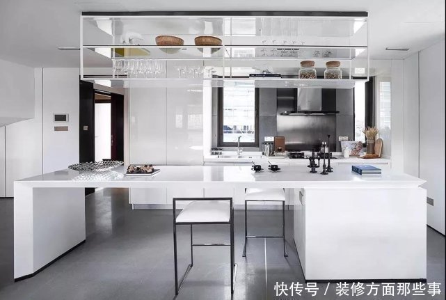 装修|113平三居室开放性设计,清峻克制的现代风扑面而来