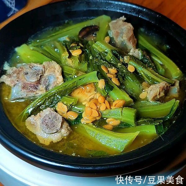 普宁豆酱|治感冒,吃药不如吃排骨春菜煲