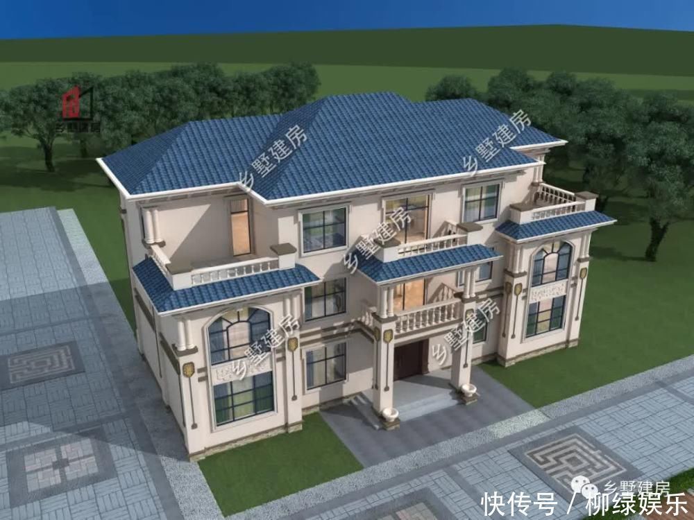 农村建房|农村建房还需要纠结么，选择自己喜欢的图纸，盖起来就完事儿