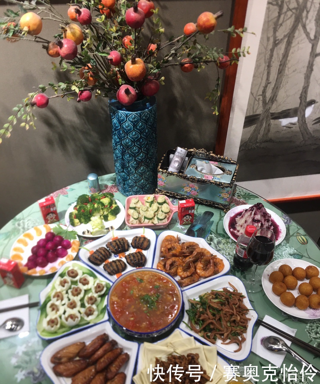 这是我见过最美的年夜菜!道道都是艺术品,美得不忍下筷子!