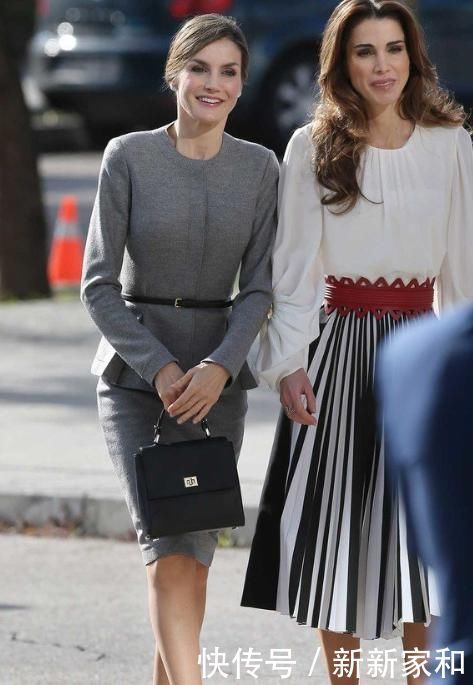 颜值|当西班牙王后遇上约旦王后,同款颜值同款身材,气质更是不相上下