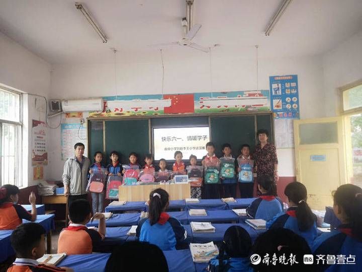 孩子们|关怀暖童心，鼎舜小学到赵李王小学开展送温暖活动