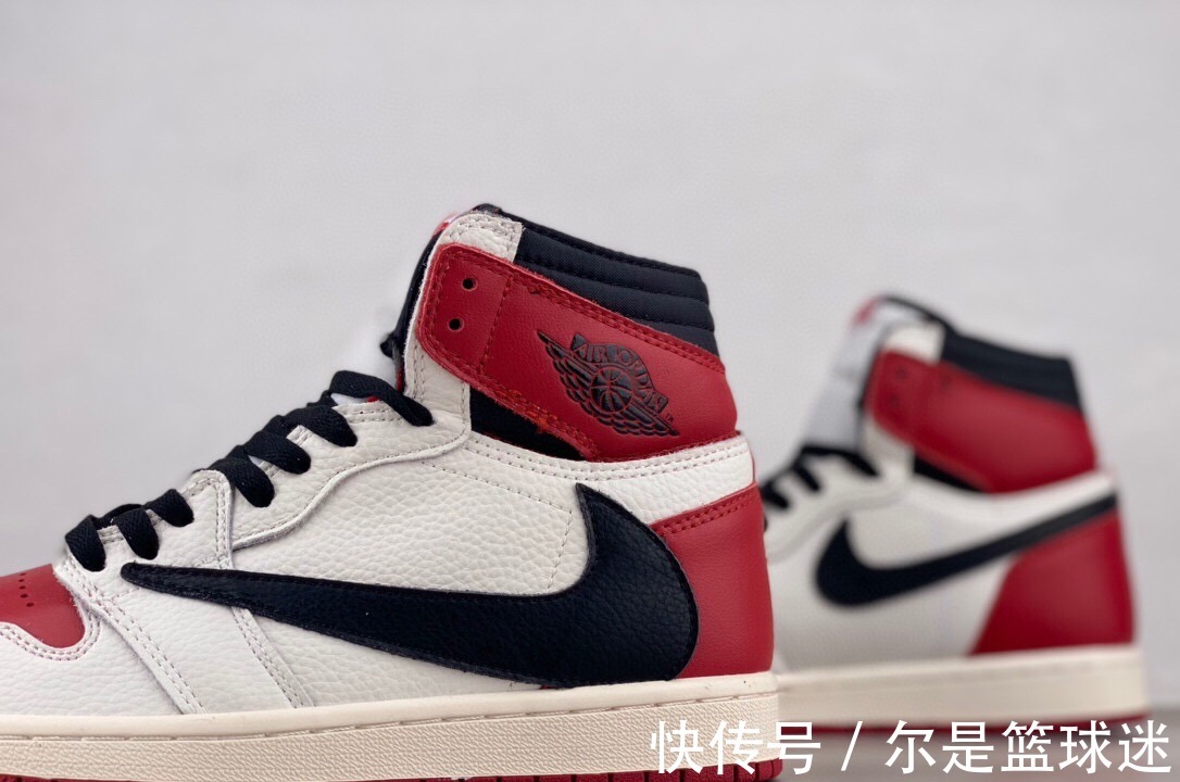 travis TS藤原浩联名闪电倒钩 红白!