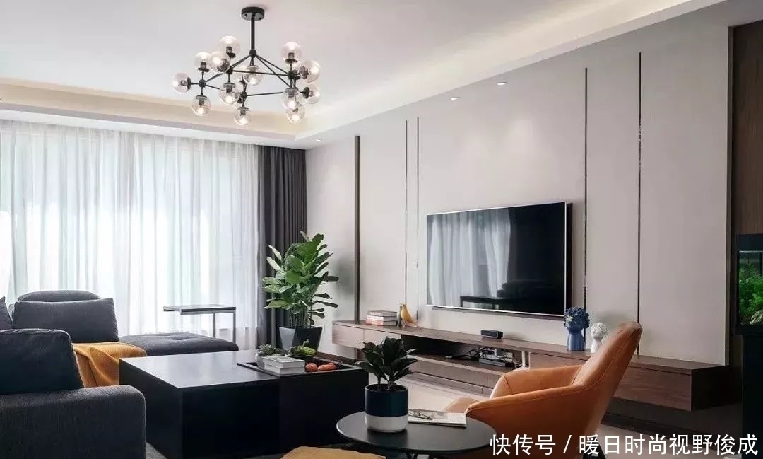 背景墙|还在纠结电视背景墙怎么装这些设计方案,每一款都比大白墙好看